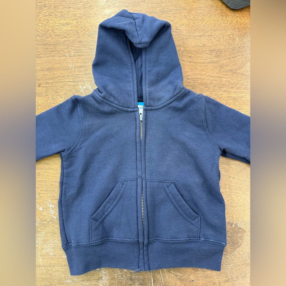 Rabbit Skins Toddler Full-Zip Fleece Hoodie Sweatshirt